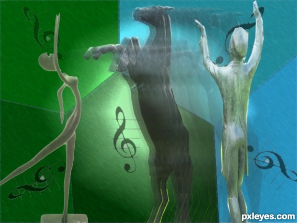 Creation of dance: Step 4
